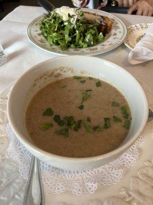 Mushroom soup