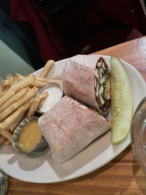 Fried chicken Wrap