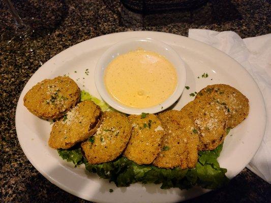 Fried green tomatoes