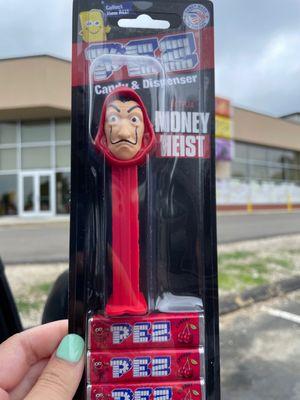 Really cool money heist pez dispensers