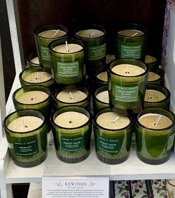 Wine Scented Candles!