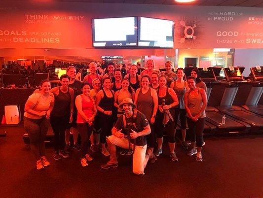 Mount Everest workout class photo