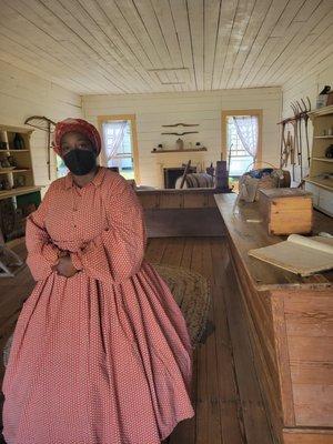 Amazing interpreter at the general store