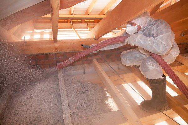 T.A.P. treated insulation installation