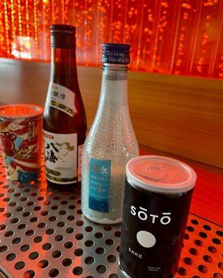 Hikksan , jumai 8 peaks, joto and soto sake