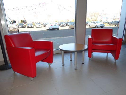 COMFORTABLE SEATING AT ROCKAWAY NISSAN