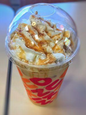 Caramel cold coffee