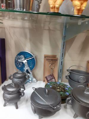 Diana statue & cauldrons @ East Meets West