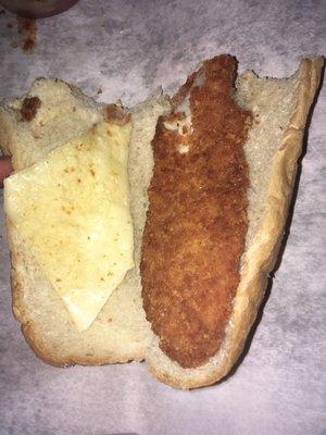 Chicken finger sub ... don't waste your time with this..