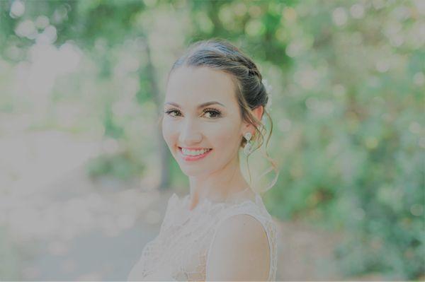 bridal updo