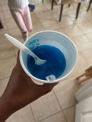 Blue Raspberry sno cone