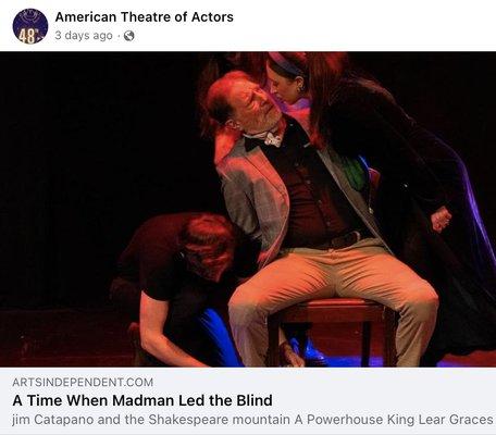 Review from Jim Catapano

https://artsindependent.com/2024/08/19/a-time-when-madman-led-the-blind/