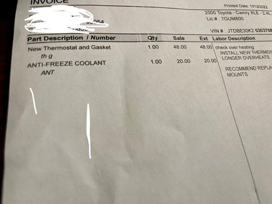 WINNING DIAGNOSIS-RADIATORLAND OF SC at almost $500 less than AGNEW AUTOCARE.  C'mon Agnew Autocare. Stop ripping people off!