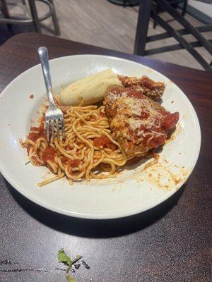 Chicken parm 1/2 order