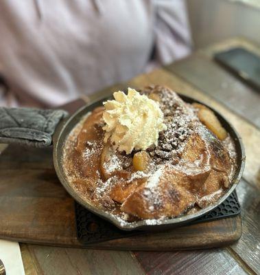 Apple Crisp Toast