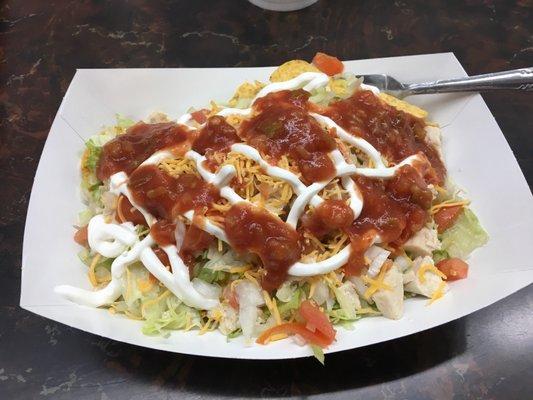 Chicken Taco Salad