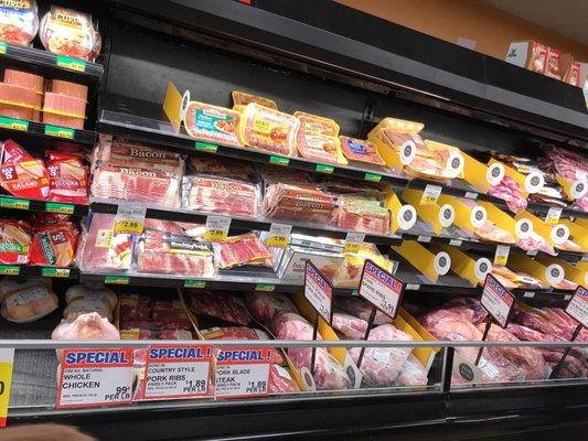 Full meat counter