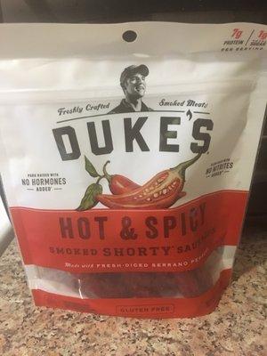 Hot & Spicy Smoked Shorty Sausages