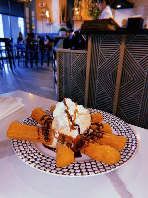 churro sundae