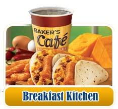 Start the morning off right with delicious Breakfast Sandwiches, Burritos / Tacos or any of our Cafe Selections Coffees