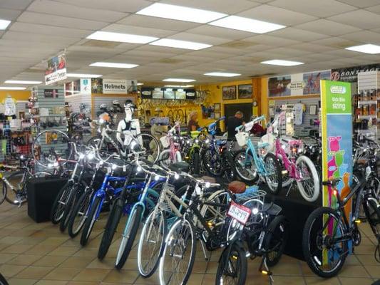 7500 Sq. Ft of bikes, kayaks and acessories!