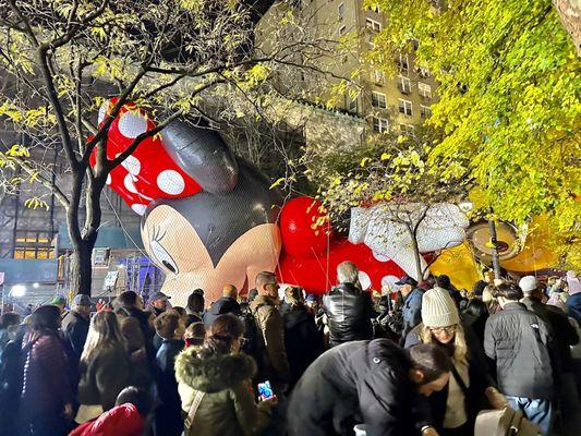 Macy's Thanksgiving Balloon Inflation