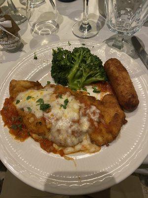 Chicken parmigiana