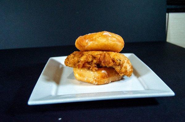 Double donuts N' fried chicken