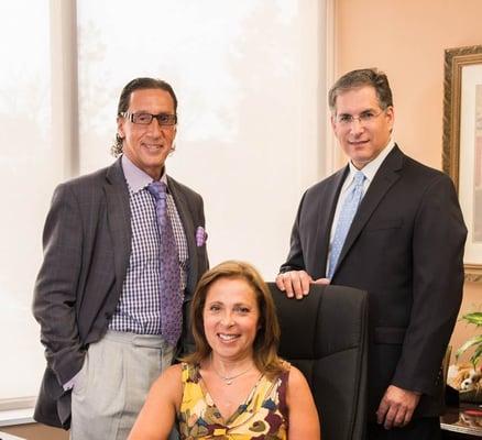 Dr.Levine, Dr.Valderrama and Dr.Nodelman have over 90 years of experience combined.