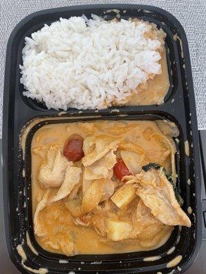 2. Salmon Mango Curry but with chicken