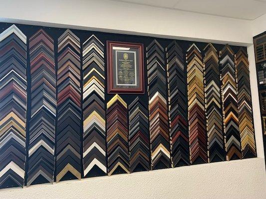 Custom Framing, Matting and Shadow Boxes