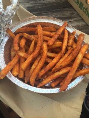 Spicy fries