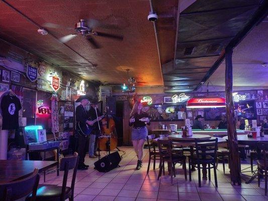 Front dining area