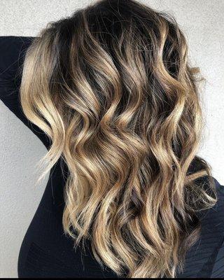 Side balayage