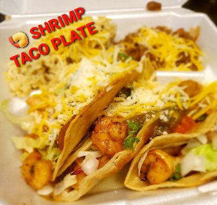 Shrimp Taco Plate