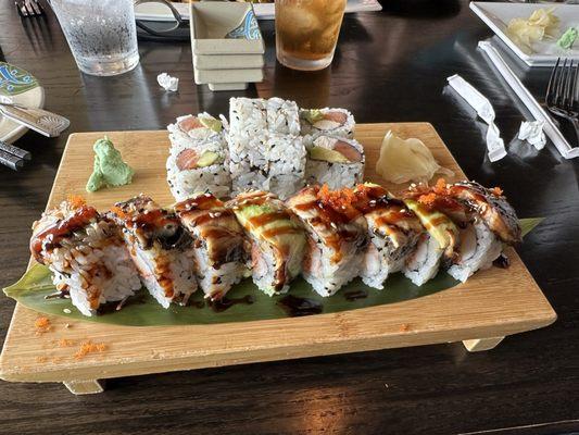 R19. Philly Roll SR14. Black Dragon Roll