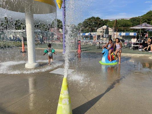 They got Splash pad.