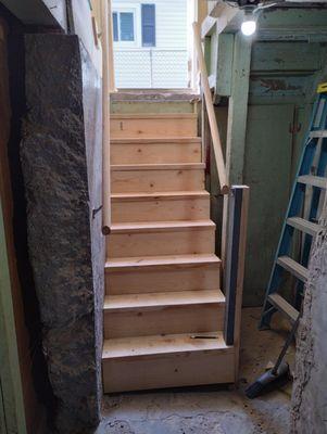 Ace Handyman Services Grand Rapids Central & Lakeshore Stair Rebuild