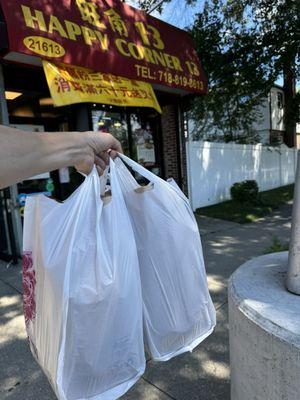 When you go there hungry, you end up leaving with $90 worth of dimsum for 4 people.