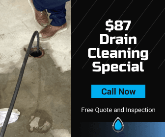 $87 Drain Cleaning Special