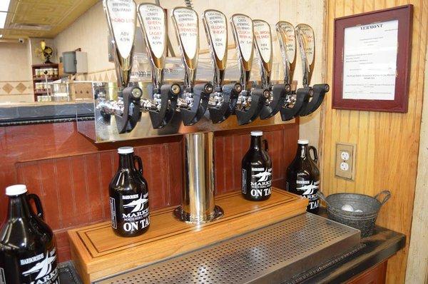 8 Tap Growler Bar!