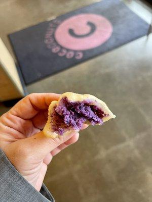 Ube Mochi rice ball