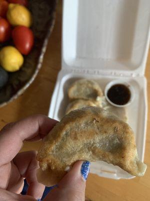 Vegetarian pot stickers