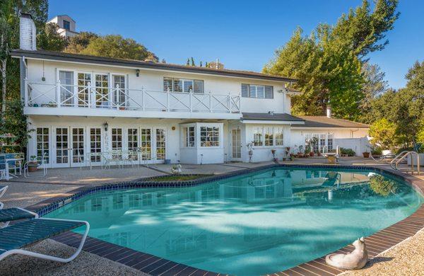 Pool and back of home