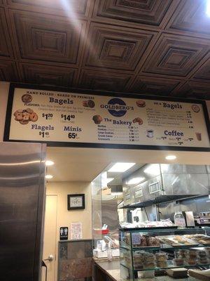 Menu and prices