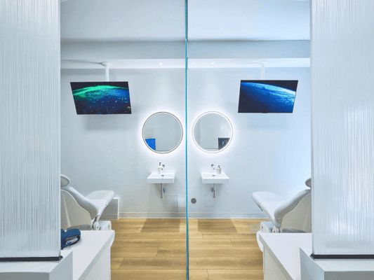 Modern treatment rooms