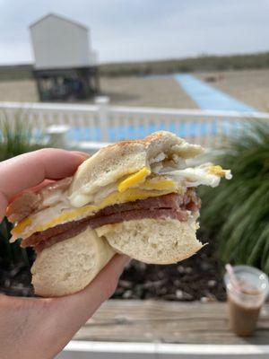 Pork Roll Egg & Cheese "Sangwich"