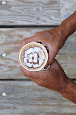 Coffee Kiosk has well trained baristas.