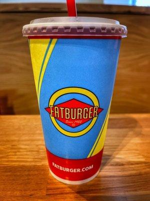 Fatburger soft drink