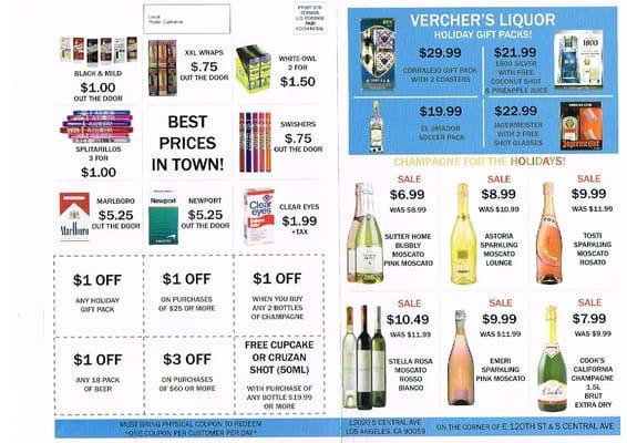 Vercher's Sale Prices and Printable Coupons!